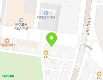 강원특별자치도 원주시 서원대로 188 (단계동) 지도