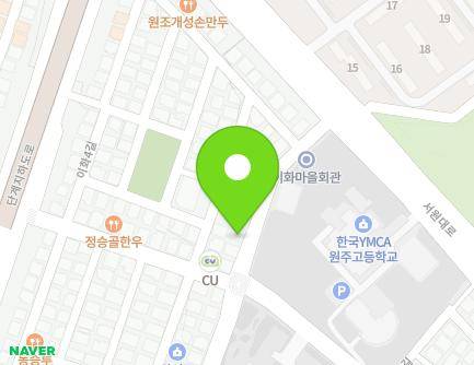 강원특별자치도 원주시 이화1길 38-3 (단계동) 지도