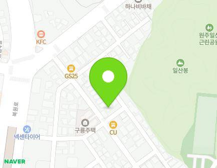 강원특별자치도 원주시 단구로 15-1 (단계동) 지도