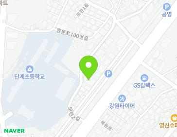 강원특별자치도 원주시 원문로100번길 2-55 (단계동) 지도