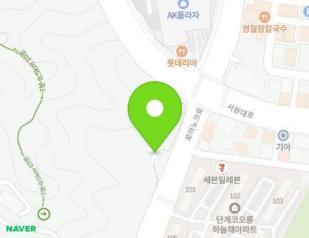 강원특별자치도 원주시 로아노크로 8 (단계동) 지도