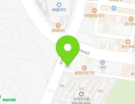 강원특별자치도 원주시 로아노크로 5 (단계동) 지도