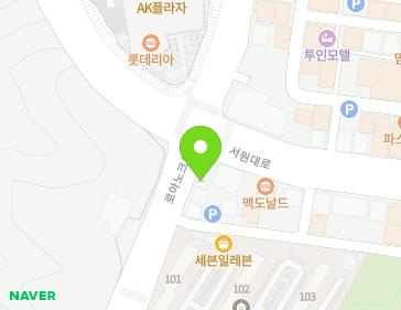 강원특별자치도 원주시 로아노크로 1 (단계동) 지도