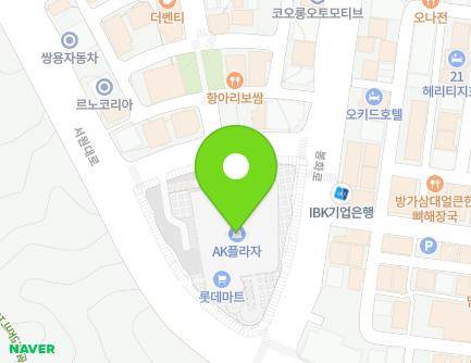 강원특별자치도 원주시 봉화로 1 (단계동, AK플라자) 지도