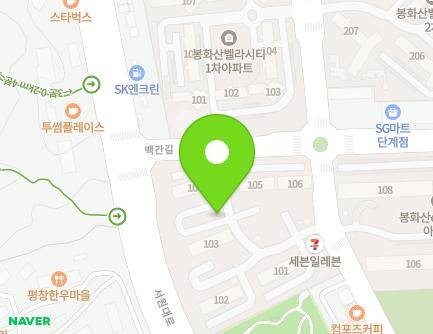 강원특별자치도 원주시 백간길 16 (단계동, 원주봉화산주공아파트) 지도