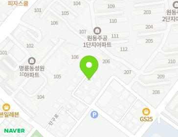 강원특별자치도 원주시 남산로9번길 26 (명륜동) 지도