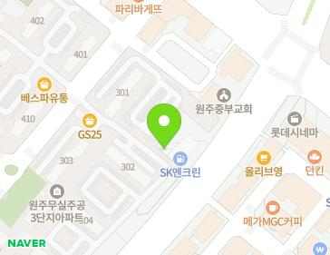 강원특별자치도 원주시 북원로 2109 (무실동) 지도