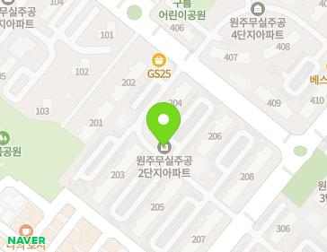 강원특별자치도 원주시 시청로 90 (무실동, 뜨란채아파트) 지도