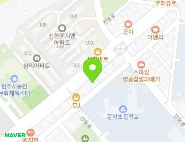 강원특별자치도 원주시 문막읍 건등로 34 지도