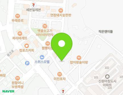 강원특별자치도 원주시 문막읍 작은애니길 38-7 (세계어린이집) 지도