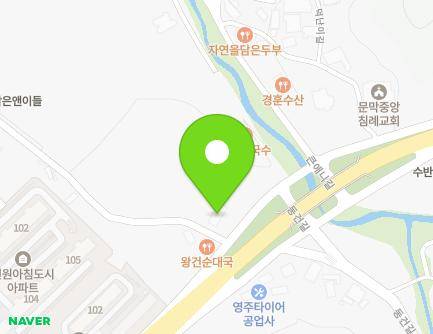 강원특별자치도 원주시 문막읍 작은애니길 2 지도