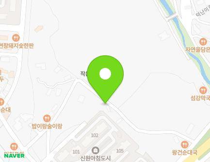 강원특별자치도 원주시 문막읍 작은애니길 17 지도