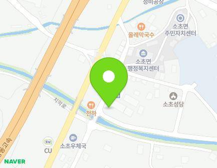 강원특별자치도 원주시 소초면 평장동길 76 (소초농협) 지도