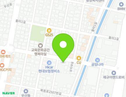 강원특별자치도 원주시 상지대길 23 (우산동) 지도