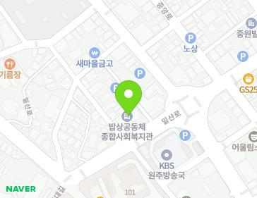 강원특별자치도 원주시 일산로 81-2 (원동) 지도