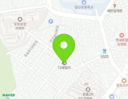 강원특별자치도 원주시 단구로69번길 38 (일산동, 다래빌라) 지도