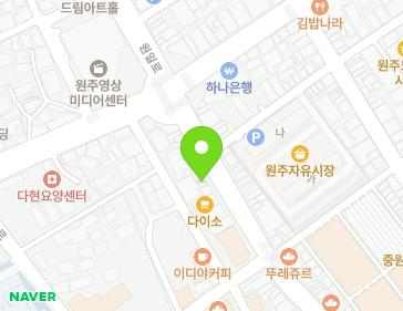 강원특별자치도 원주시 원일로 127 (일산동) 지도