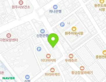 강원특별자치도 원주시 원일로 119 (일산동) 지도