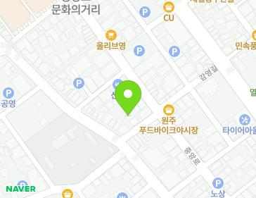 강원특별자치도 원주시 감영길 37 (중앙동) 지도