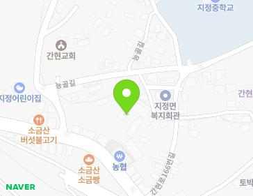 강원특별자치도 원주시 지정면 간현로 176 (원주농협지정지점) 지도