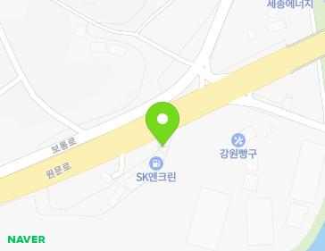 강원특별자치도 원주시 지정면 원문로 1035 지도