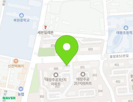 강원특별자치도 원주시 흥양로51번길 16-1 (태장동, 태장주공3단지아파트) 지도
