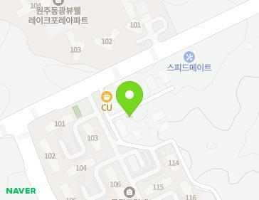 강원특별자치도 원주시 포란재로 38-2 (태장동) 지도