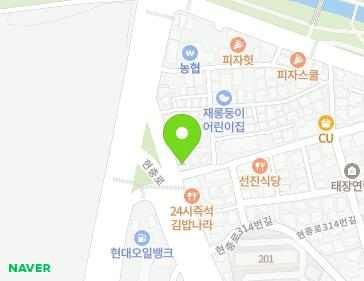강원특별자치도 원주시 현충로 322 (태장동) 지도