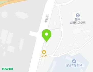 강원특별자치도 원주시 북원로 2872 (태장동) 지도