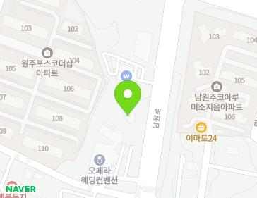 강원특별자치도 원주시 판부면 남원로 393 지도