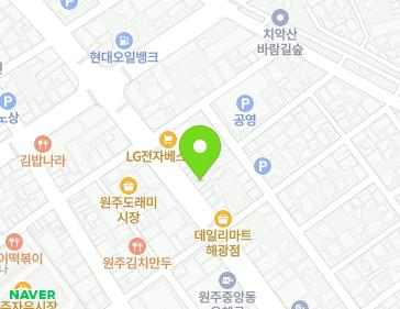 강원특별자치도 원주시 평원로 72 (평원동) 지도