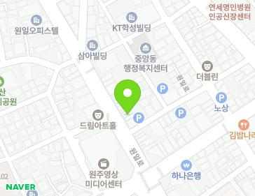 강원특별자치도 원주시 원일로 150-1 (학성동) 지도