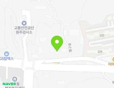 강원특별자치도 원주시 행구로 263 (행구동, 주음성교회) 지도