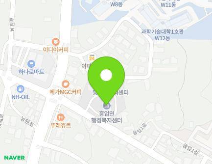 강원특별자치도 원주시 흥업면 울업1길 3 (흥업면행정복지센터) 지도