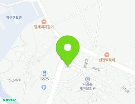 강원특별자치도 원주시 흥업면 한라대길 5 지도