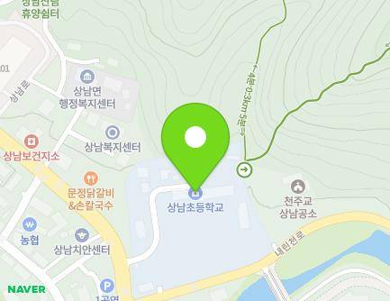 강원특별자치도 인제군 상남면 내린천로 2548 (상남초등학교) 지도