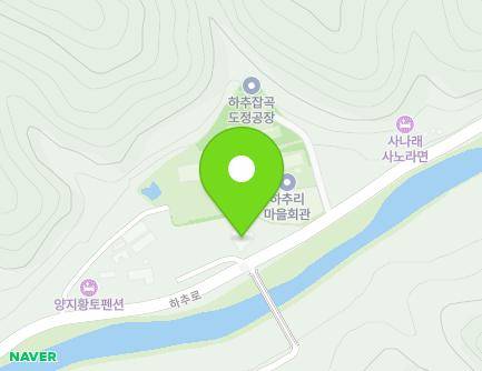 강원특별자치도 인제군 인제읍 하추로 181 (하추리경로당) 지도