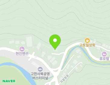 강원특별자치도 정선군 고한읍 고토일길 9 지도