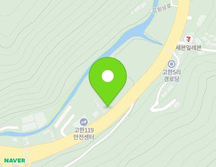 강원특별자치도 정선군 고한읍 강원남로 6461 지도