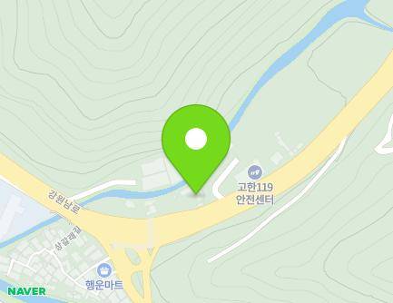 강원특별자치도 정선군 고한읍 강원남로 6449 지도