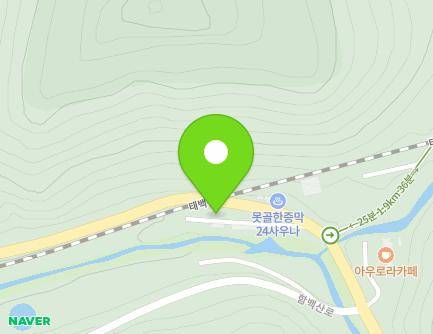 강원특별자치도 정선군 고한읍 함백산로 1455-10 지도