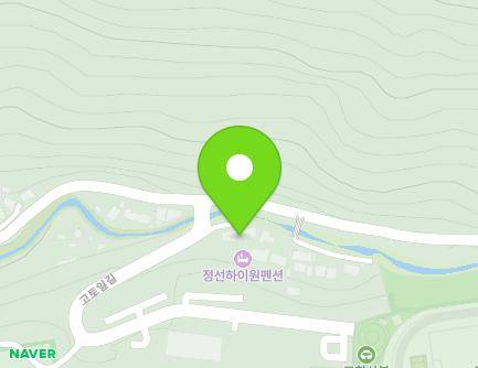 강원특별자치도 정선군 고한읍 고토일길 50-3 지도