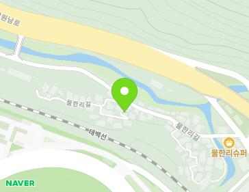 강원특별자치도 정선군 고한읍 물한리길 100-3 지도