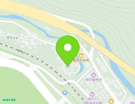 강원특별자치도 정선군 고한읍 물한리길 116-17 지도