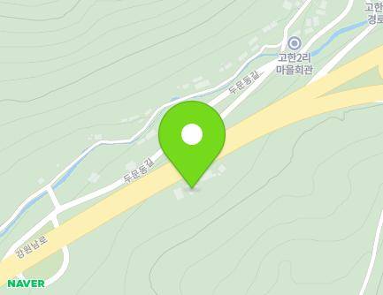 강원특별자치도 정선군 고한읍 강원남로 6752 지도