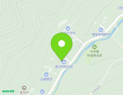 강원특별자치도 정선군 남면 자뭇골길 188-3 (증산어린이집) 지도