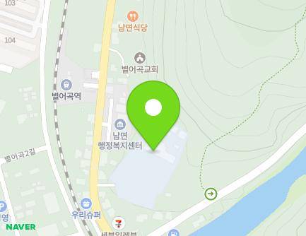 강원특별자치도 정선군 남면 칠현로 70 (남선초등학교) 지도