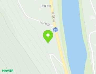 강원특별자치도 정선군 북평면 오대천로 301-14 지도
