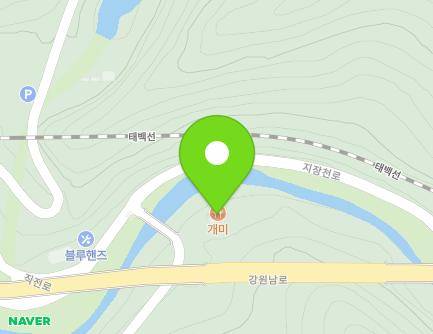 강원특별자치도 정선군 사북읍 도사곡길 5 지도