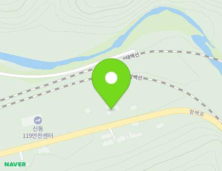 강원특별자치도 정선군 신동읍 함백로 131 지도